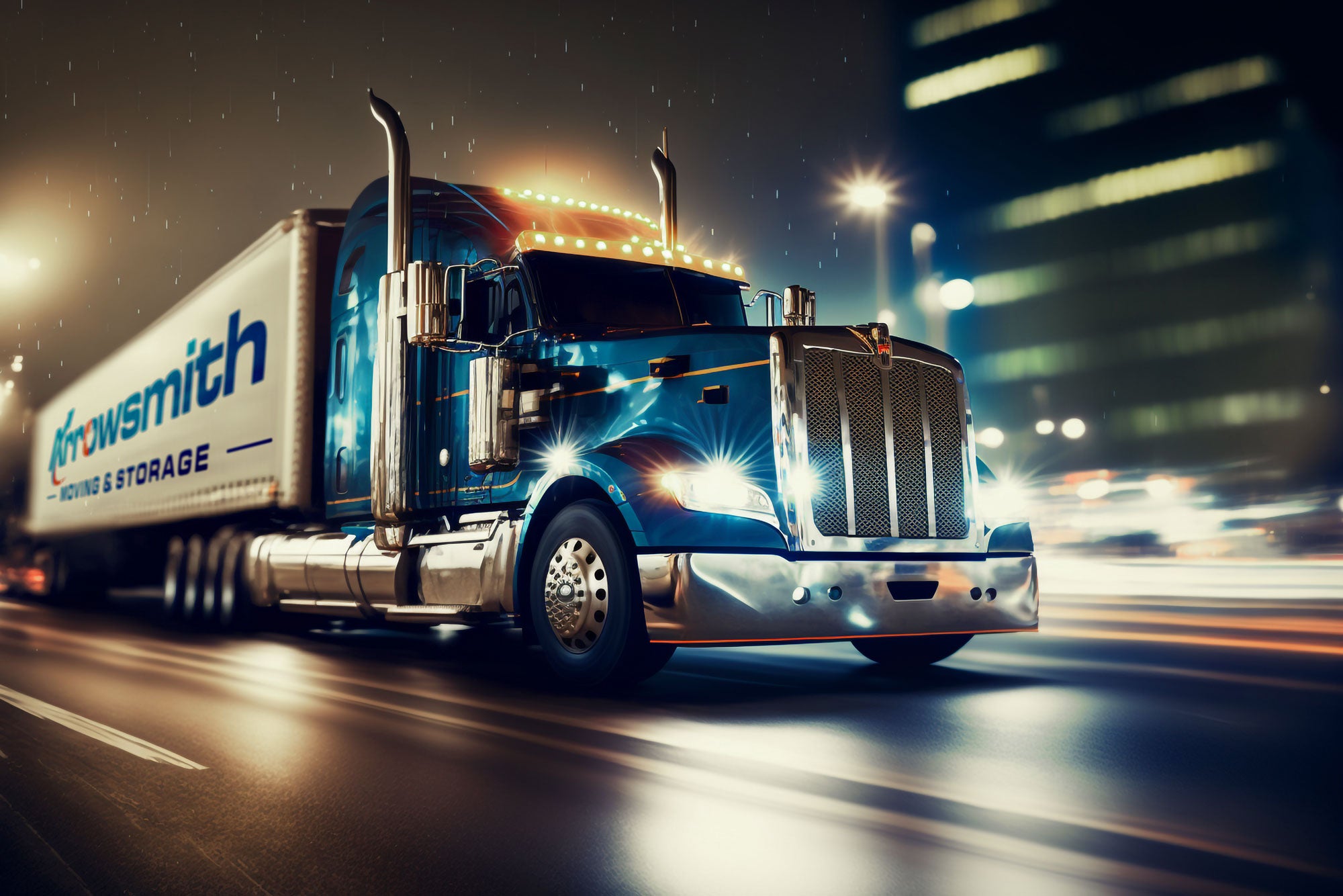 Arrowsmith moving truck